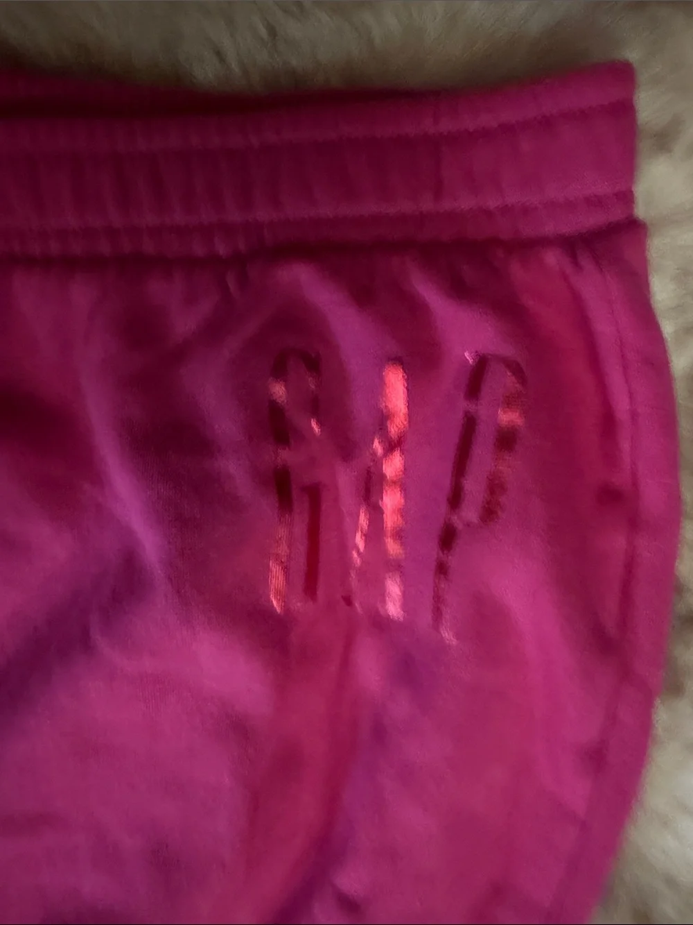 GAP Bright Fuchsia Pull-On Joggers